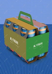 罐裝飲料組合裝樣機(jī)展示海報(bào)模板下載 千庫網(wǎng)